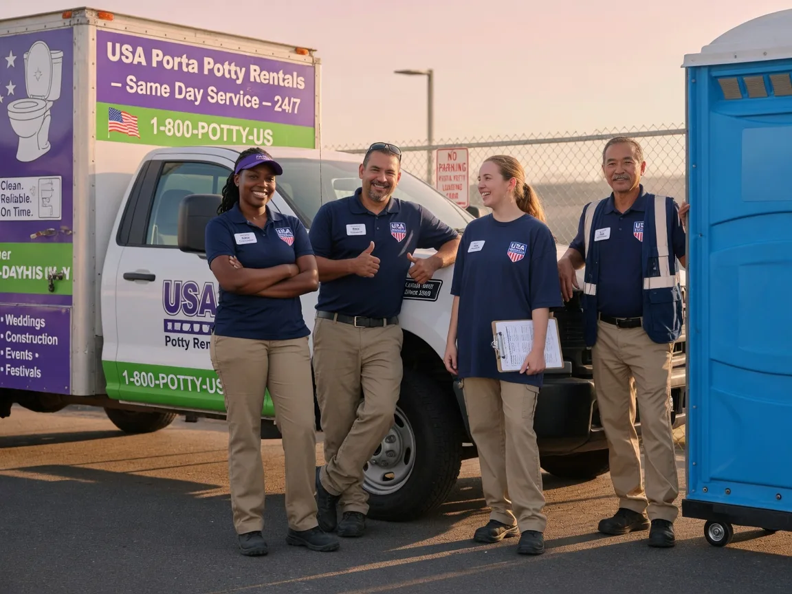 Porta Potty Rental company in Ether, NC